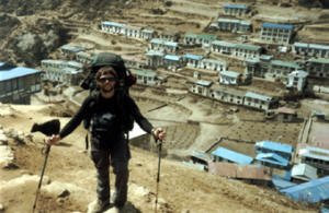 Trekking through Namche Bazaar Nepal (2002)