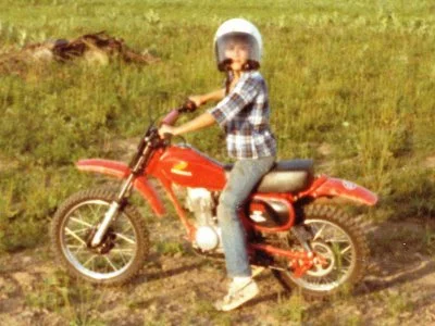 My very first motorcyle, 1980 Honda XR80
