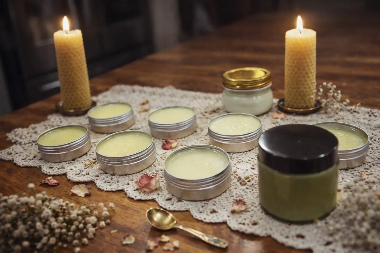 Mood lighting &amp; homemade no tox skincare 😏