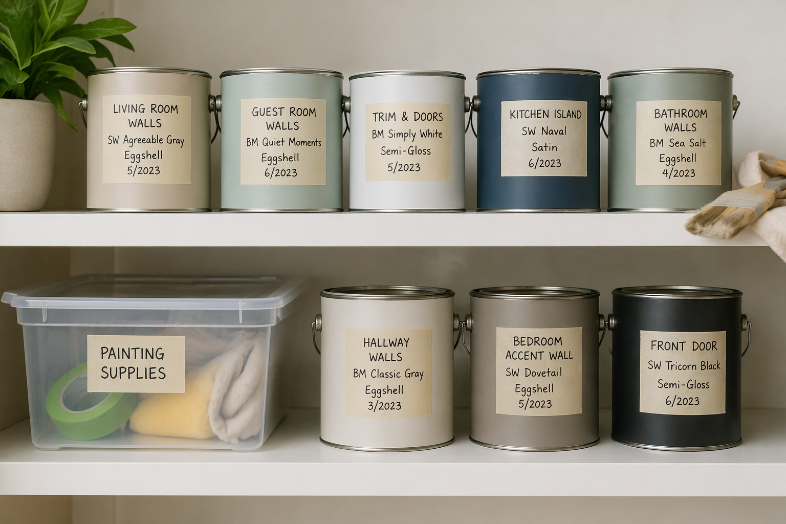 How Properly Storing Your Paint Can Save You Hundreds Each Year