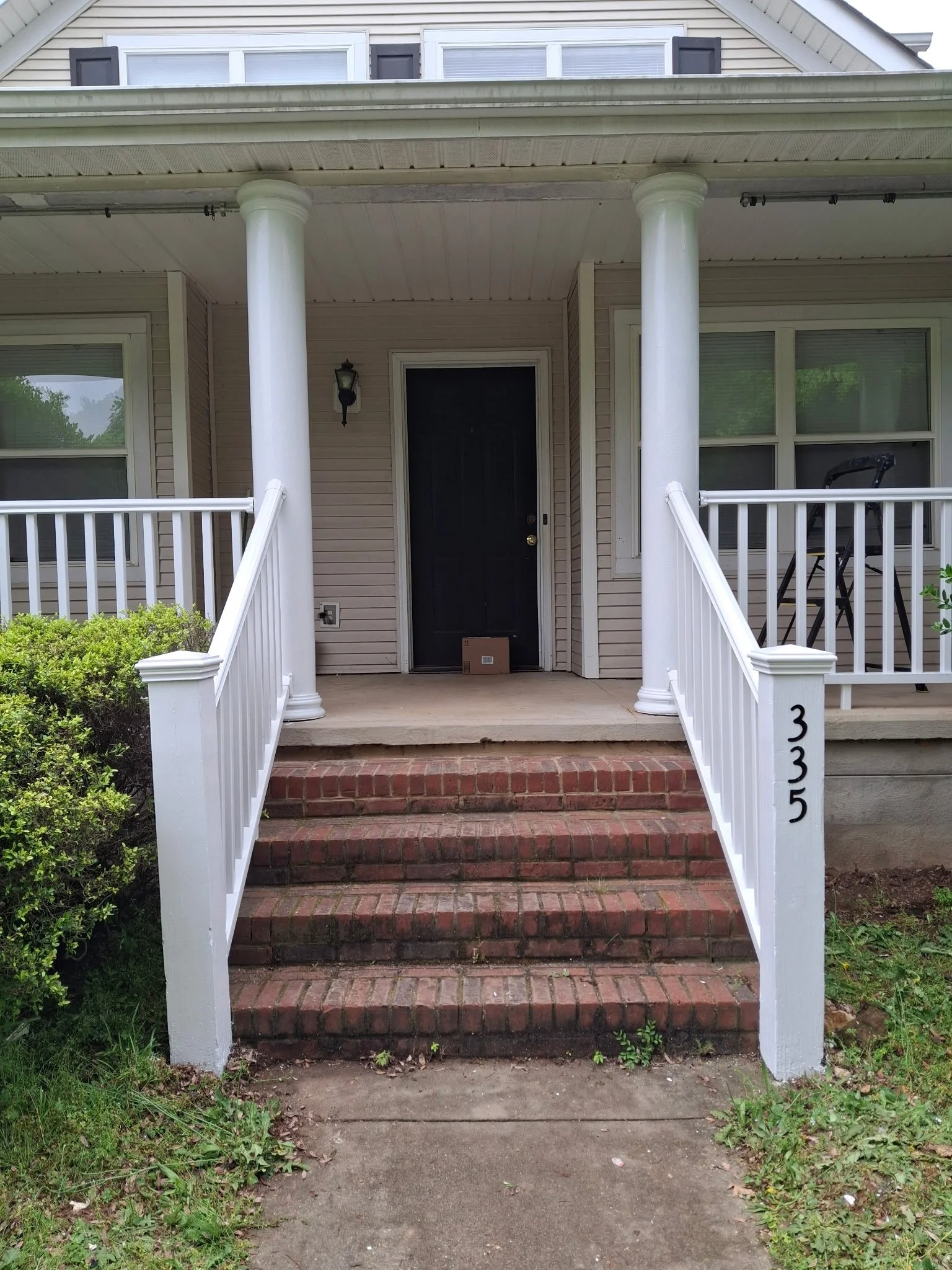 Railing replacement - replace deck rails - deck replacement near me - Greenville, SC