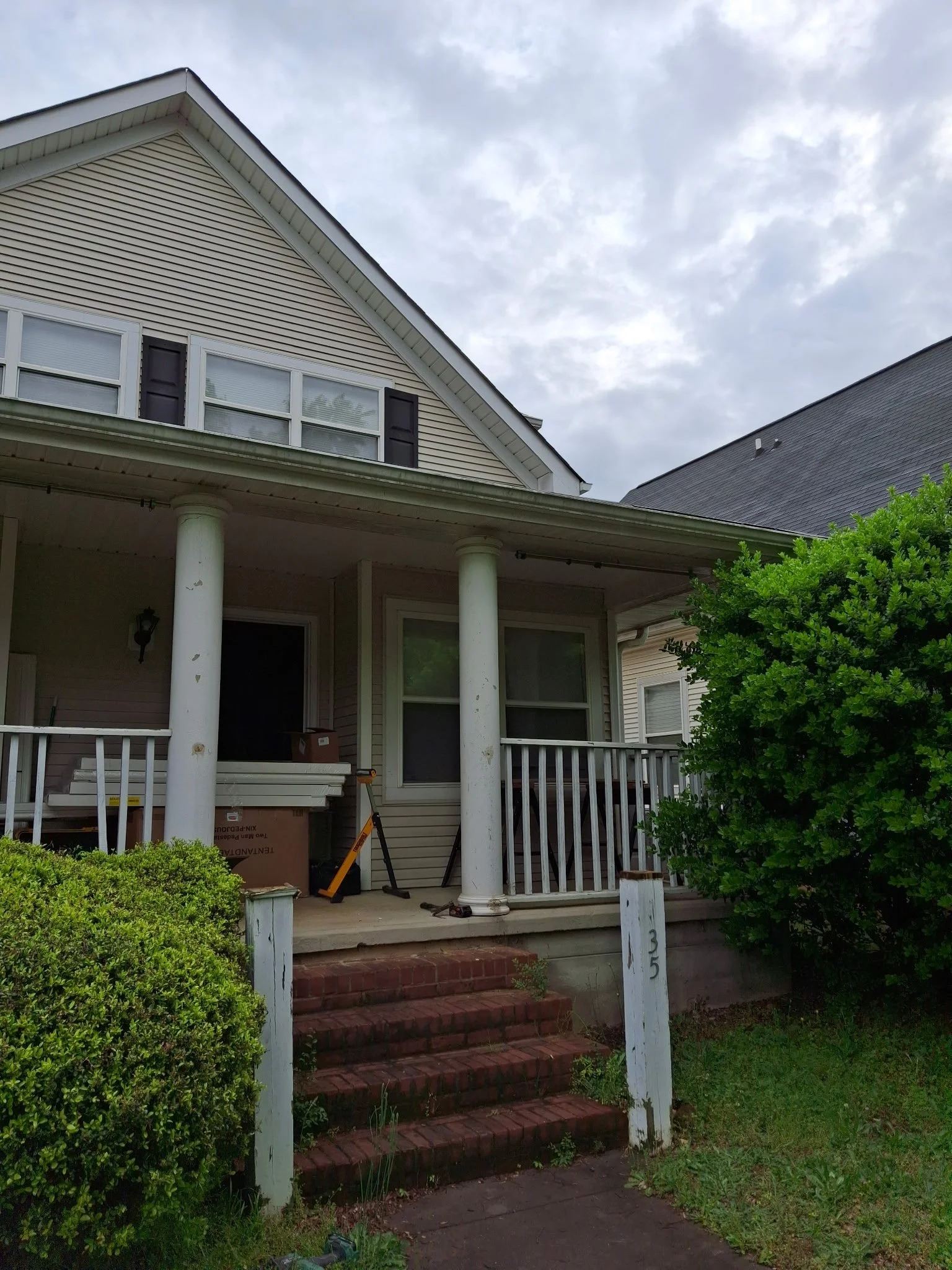 Deck repair and deck railing replacement in Greenville SC - handyman near me