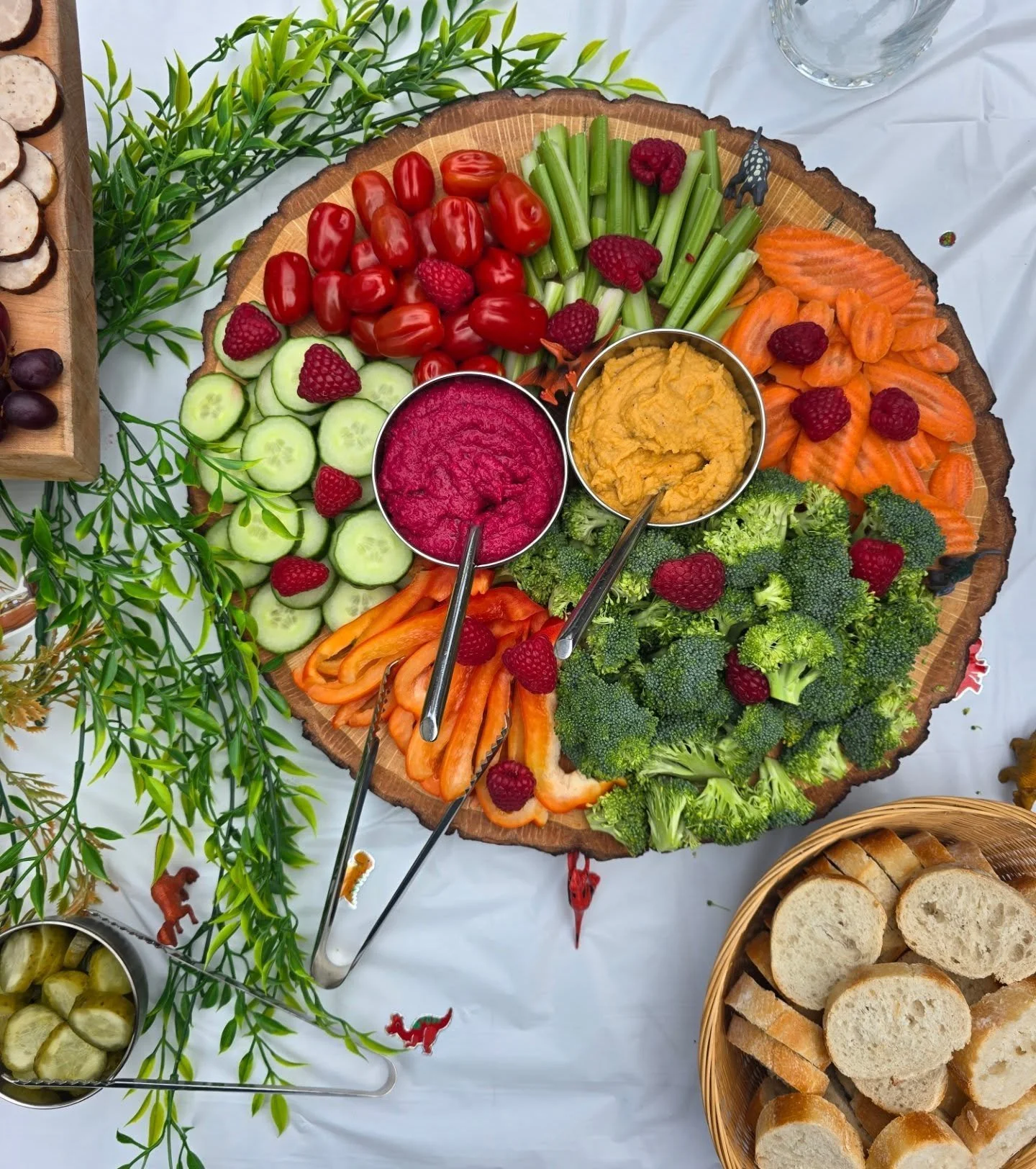 Veggie and Meat &amp; Cheese board for a beautiful puppy shower!! 🐶