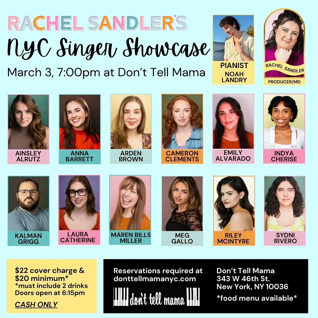 First NYC showcase! ✨ Ticket link in my bio for all my friends here in the city. 😘