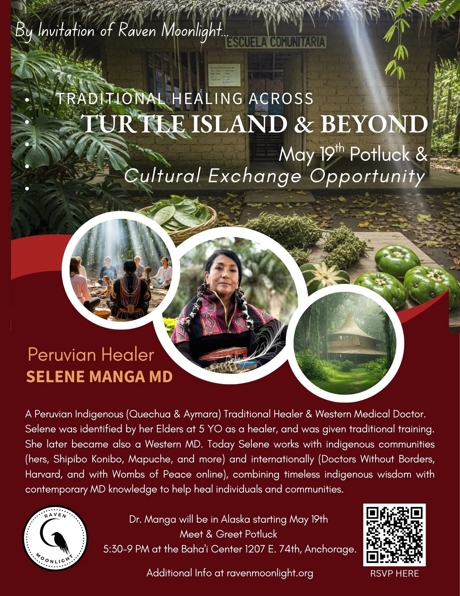 Potluck & Cultural Exchange w/ Dr. Selene Manga