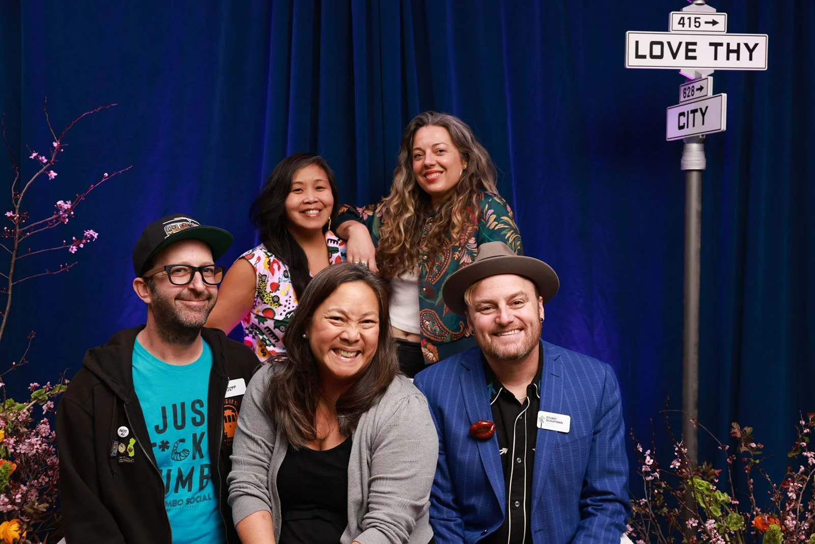 Then we mustered up some smiles ...