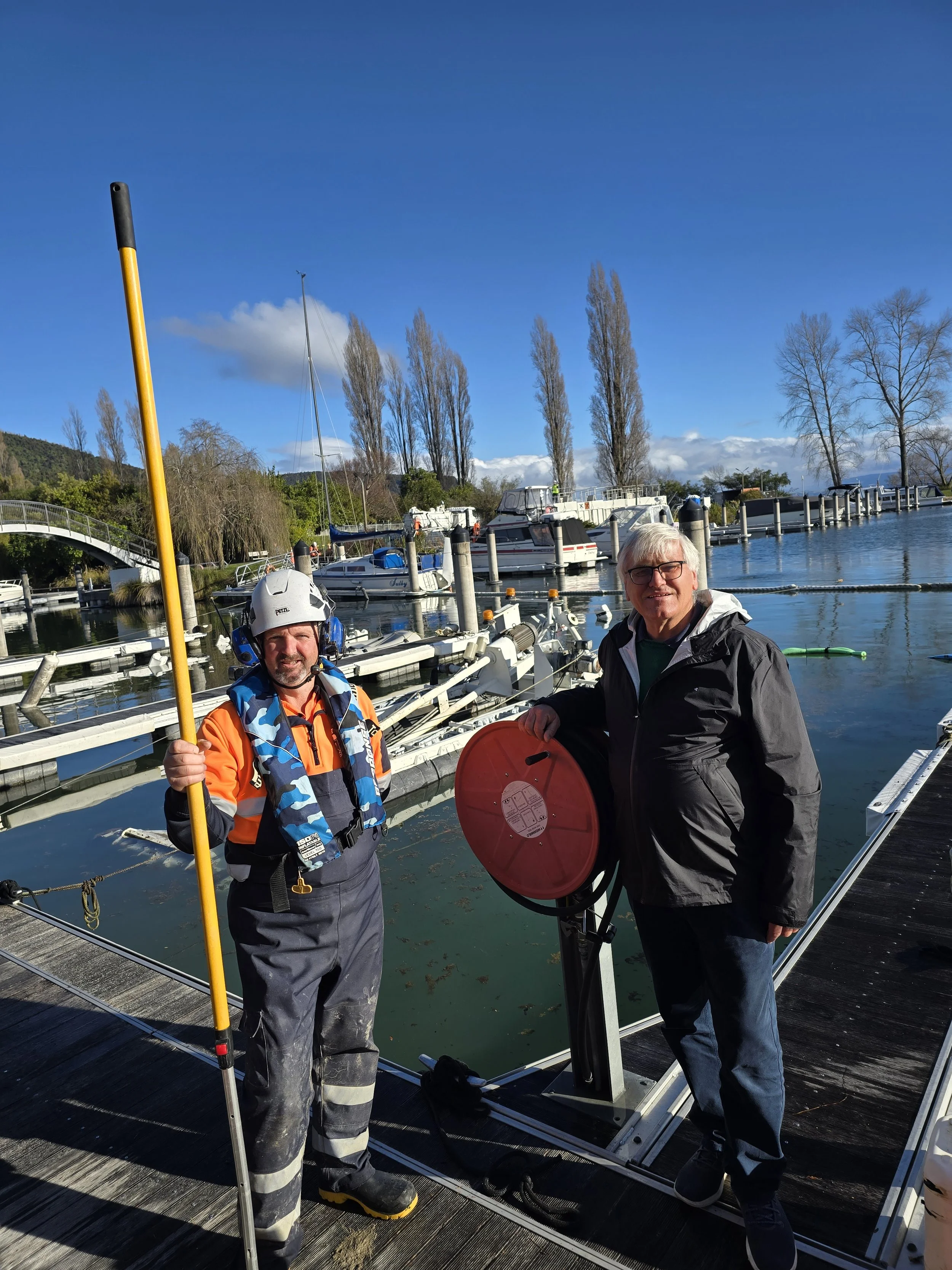 Silt removed from Kinloch Marina