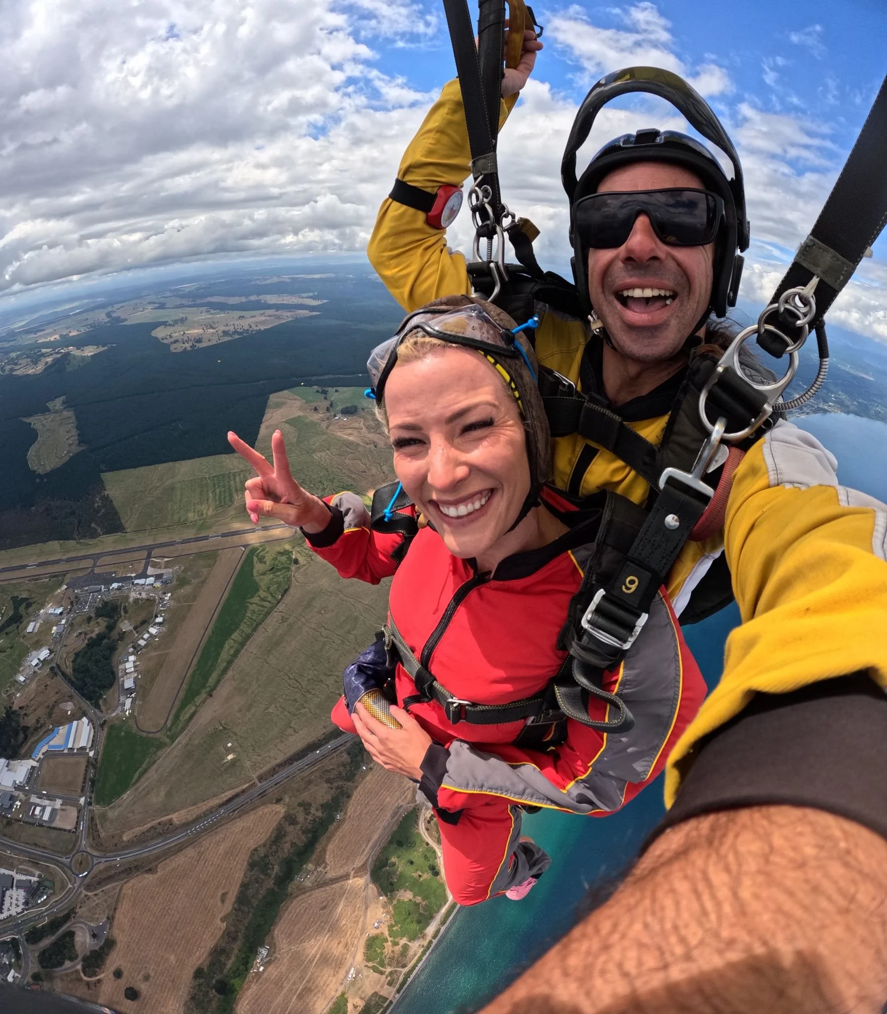 Dropping into Taupō