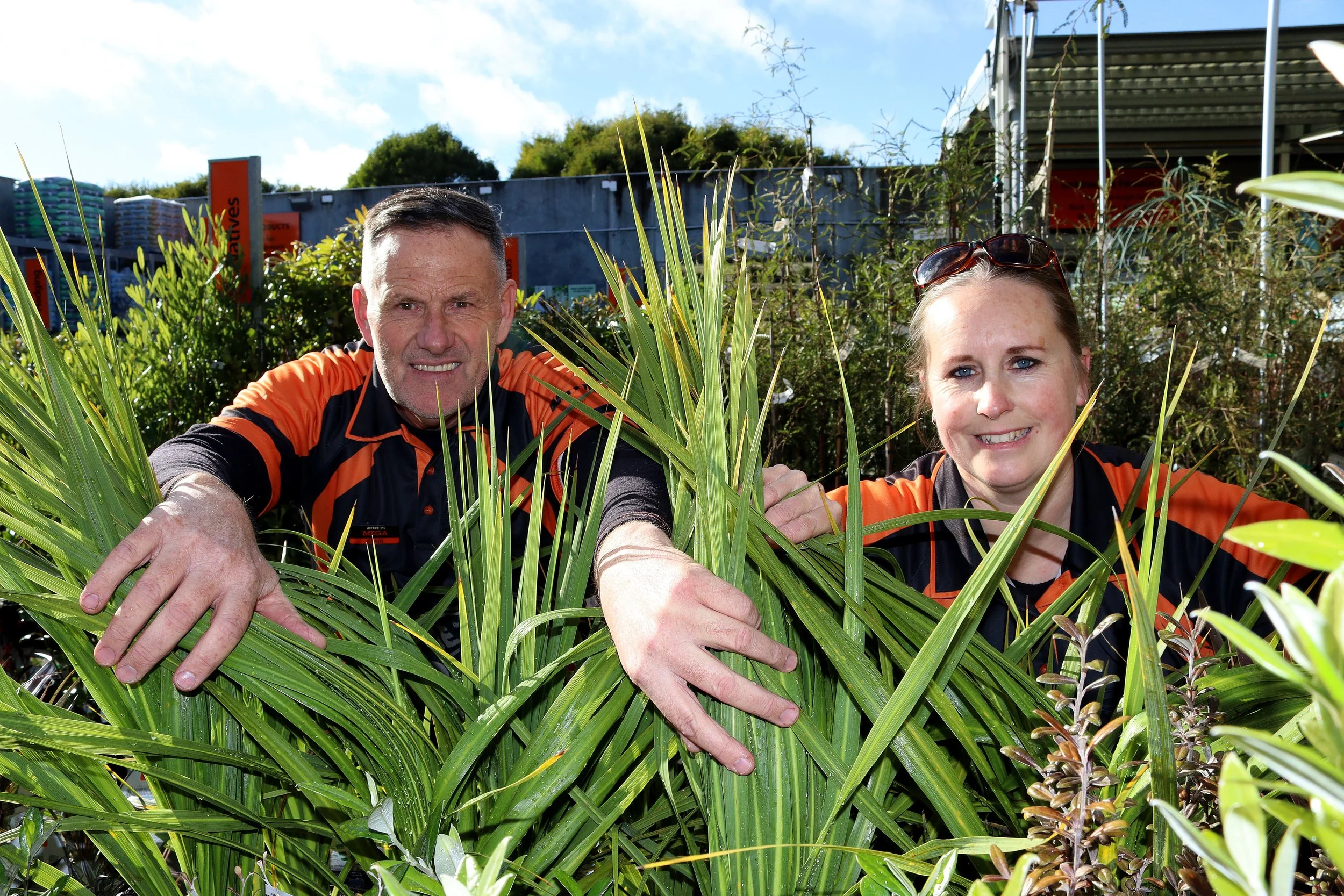 Taupō's gardening power couple
