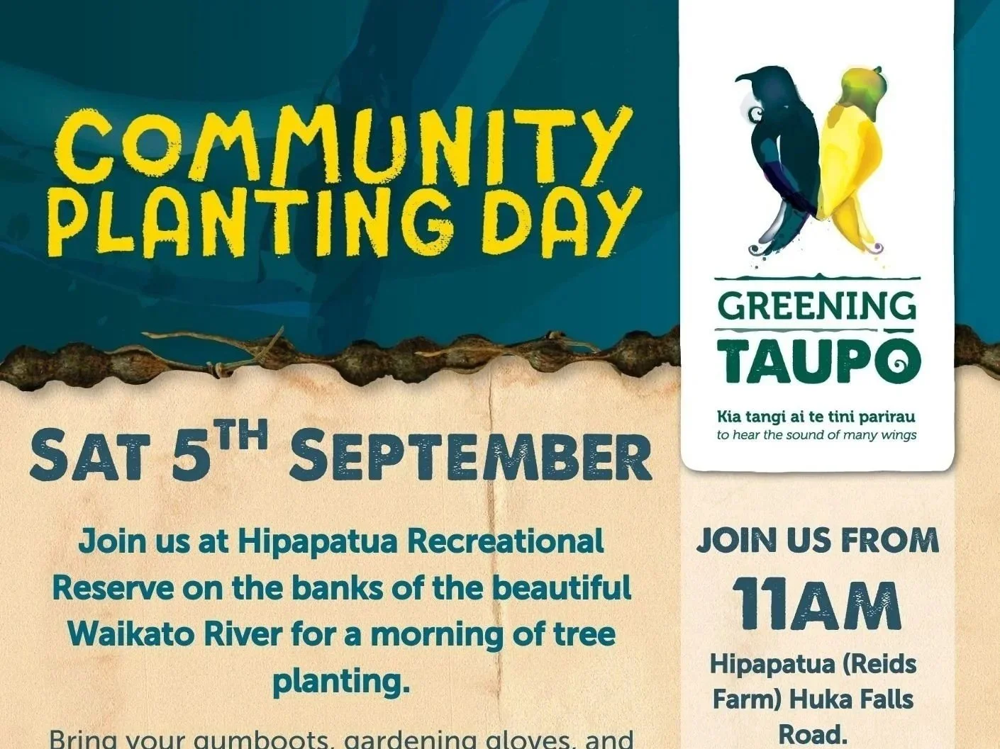 Community Planting Day - Saturday 5th September