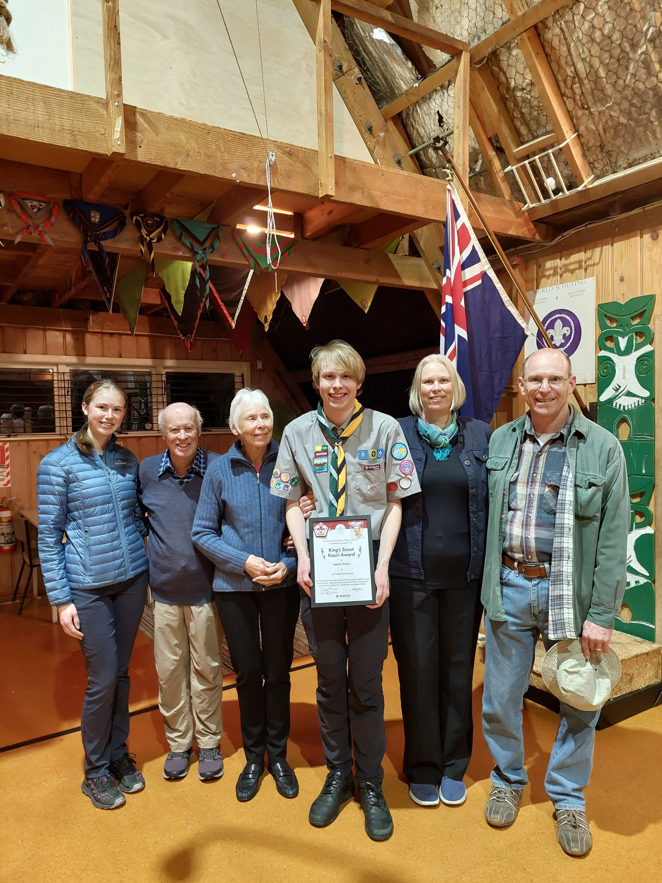 Scout receives highest honour&nbsp;