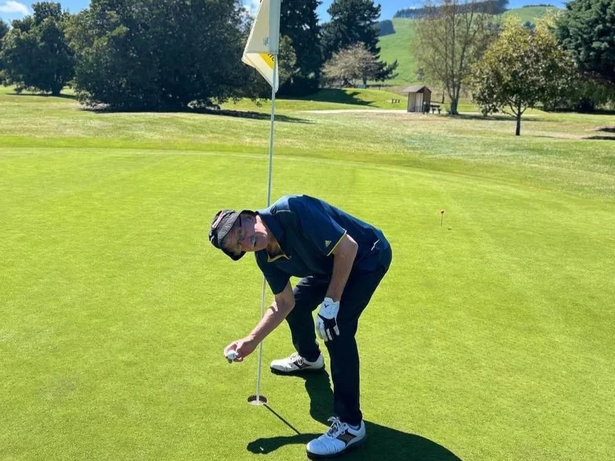 Golfer achieves rare feat