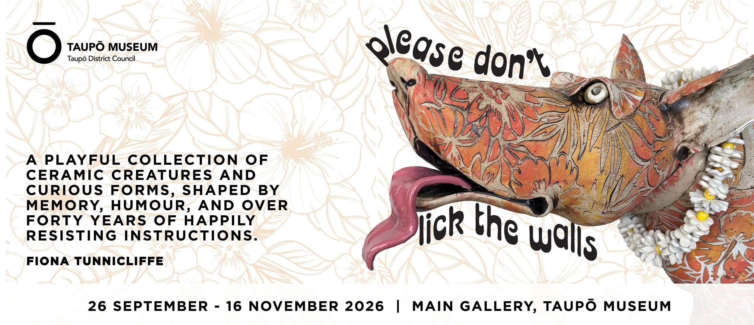 ‘Don’t lick the walls’