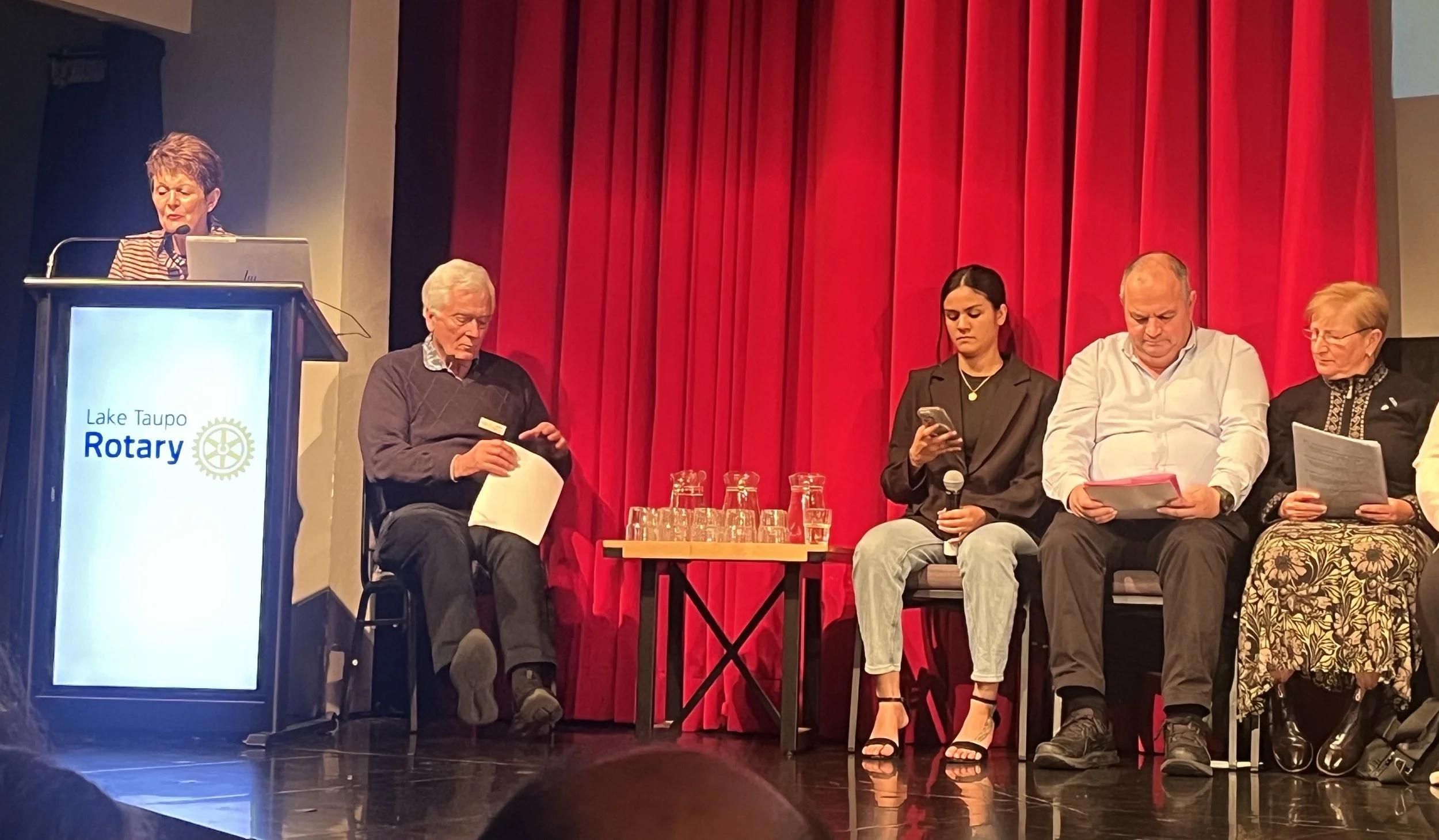 Candidates front up to the public