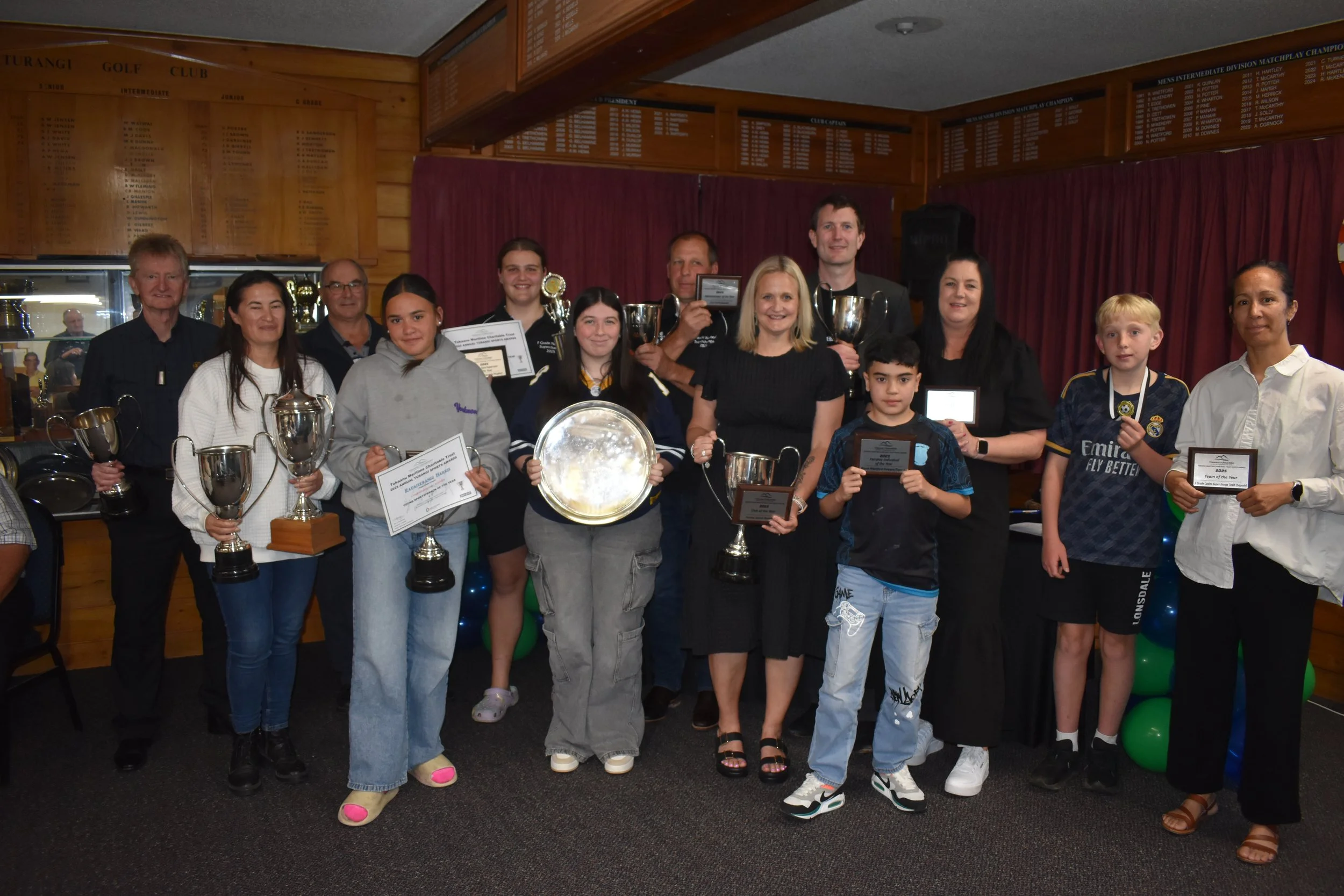 Tūrangi celebrates top sportspeople