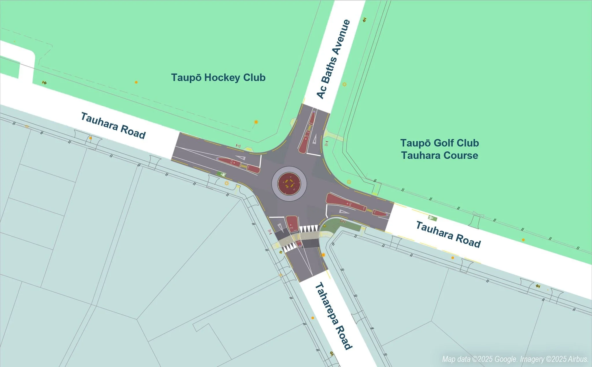New roundabouts for Taupō roads