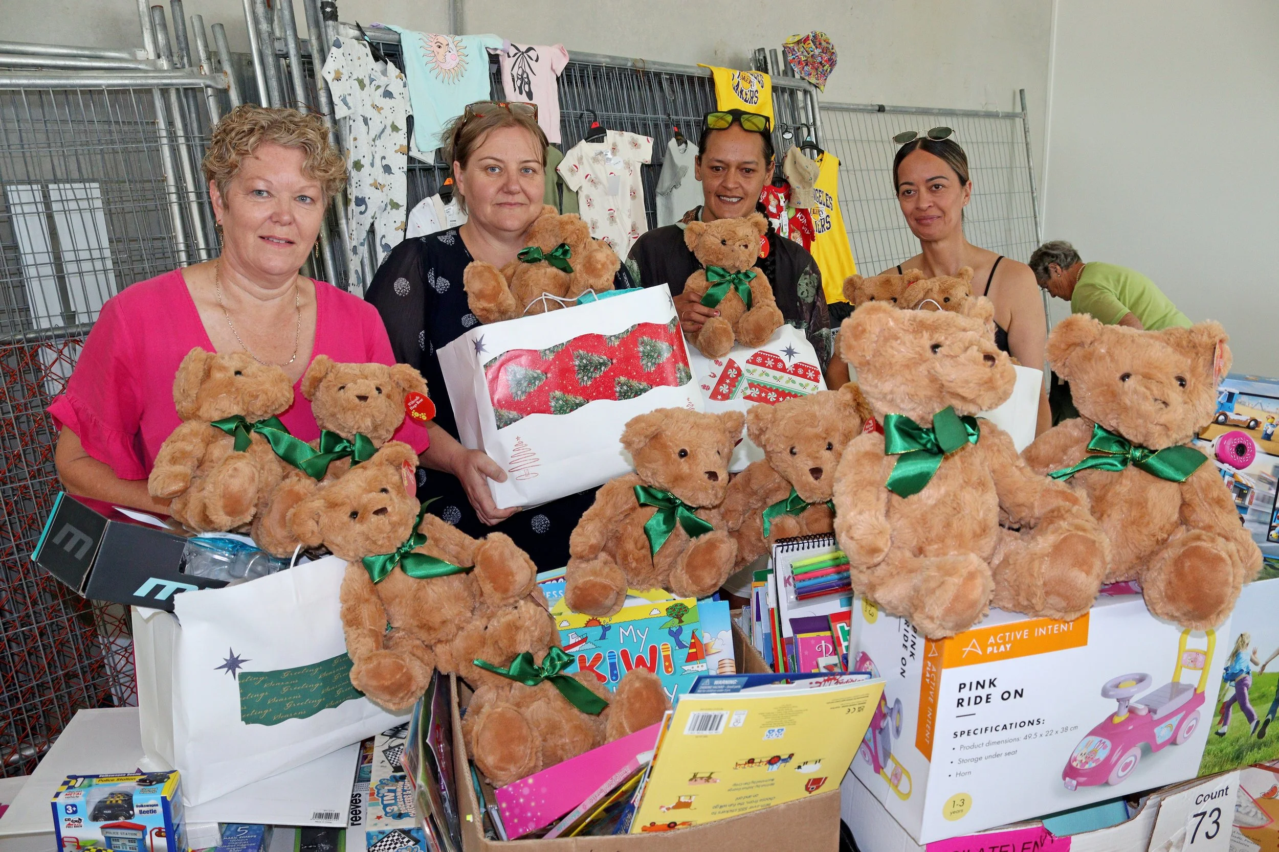 Christmas ‘angels’ hard at work