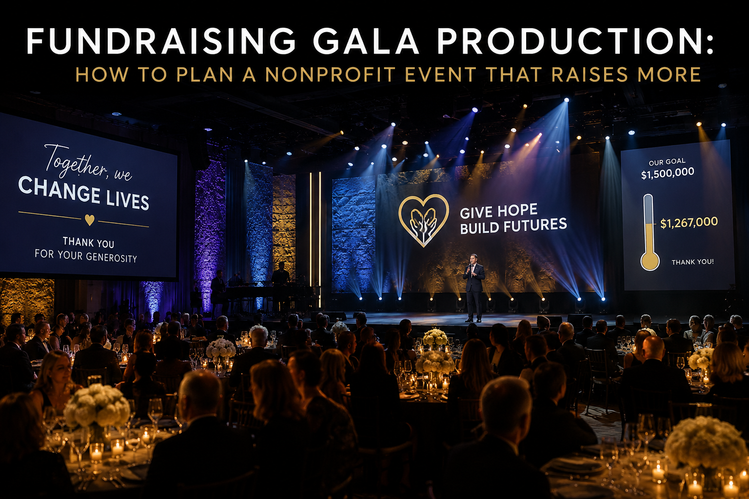 Fundraising Gala Production: How to Plan a Nonprofit Event That Raises More