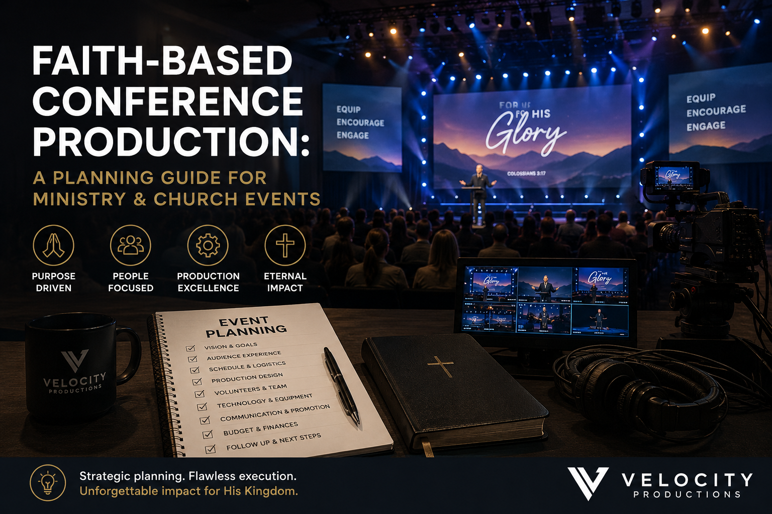 Faith-Based Conference Production: A Planning Guide for Ministry &amp; Church Events