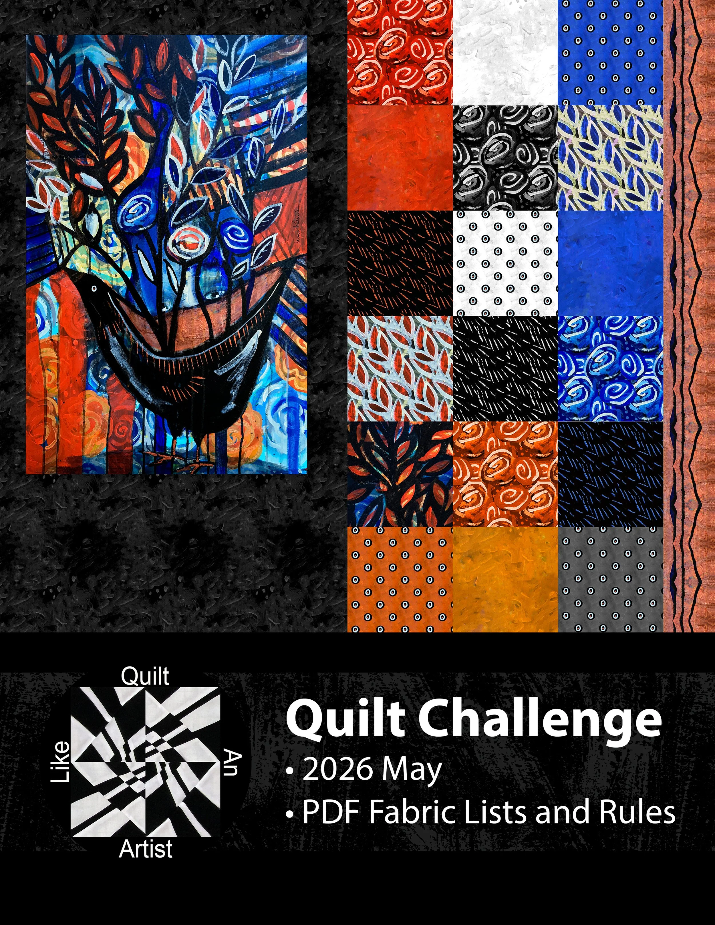 2026 May Quilt Challenge - All Skill Levels Welcome — Quilt Like an Artist
