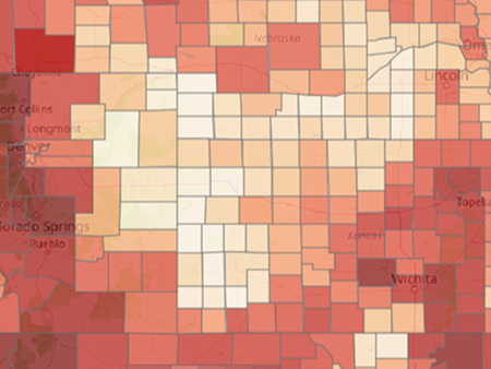 Screenshot of the Future Risk Index