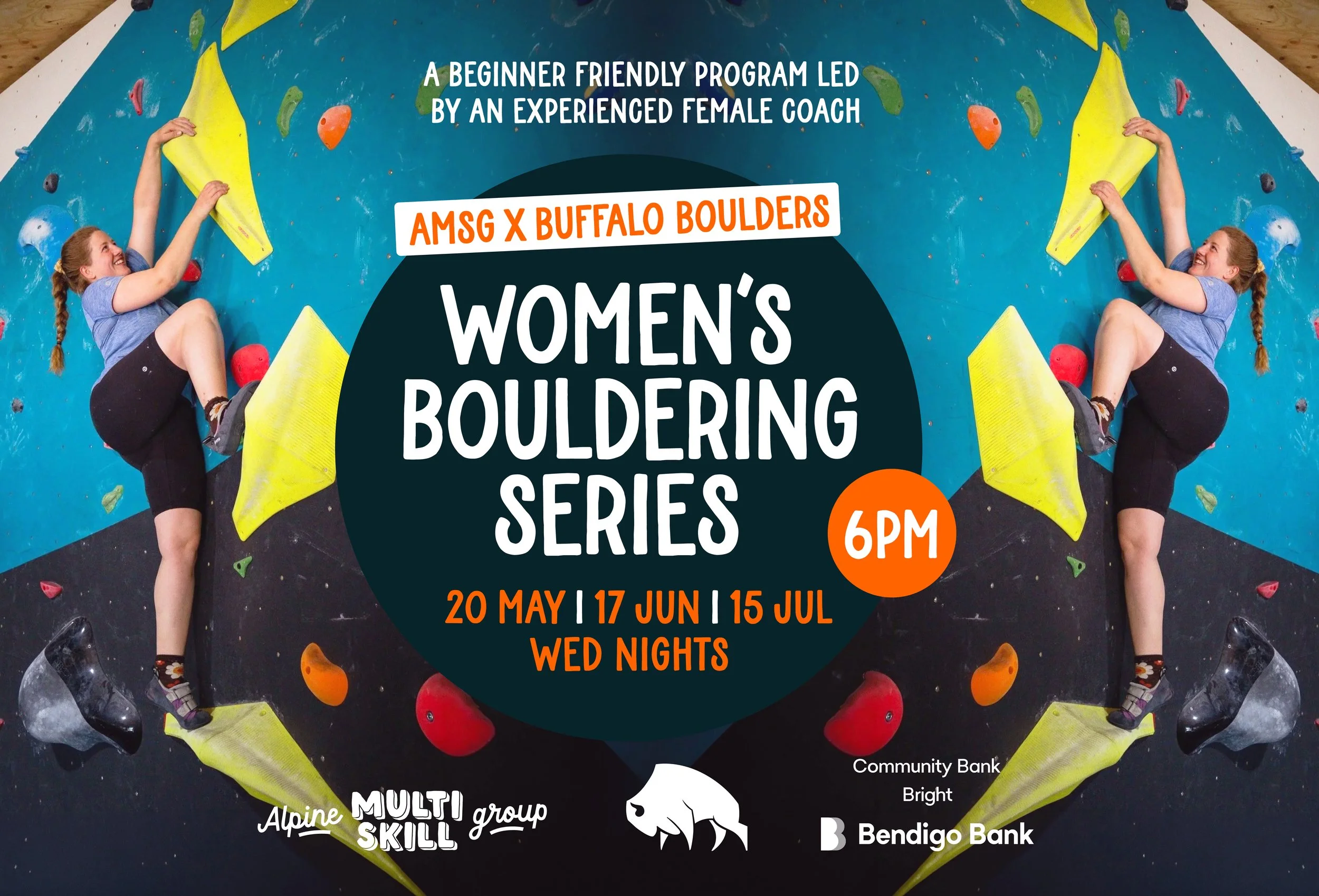 AMSG x Buffalo Boulders: Women’s Bouldering Series - Session 2