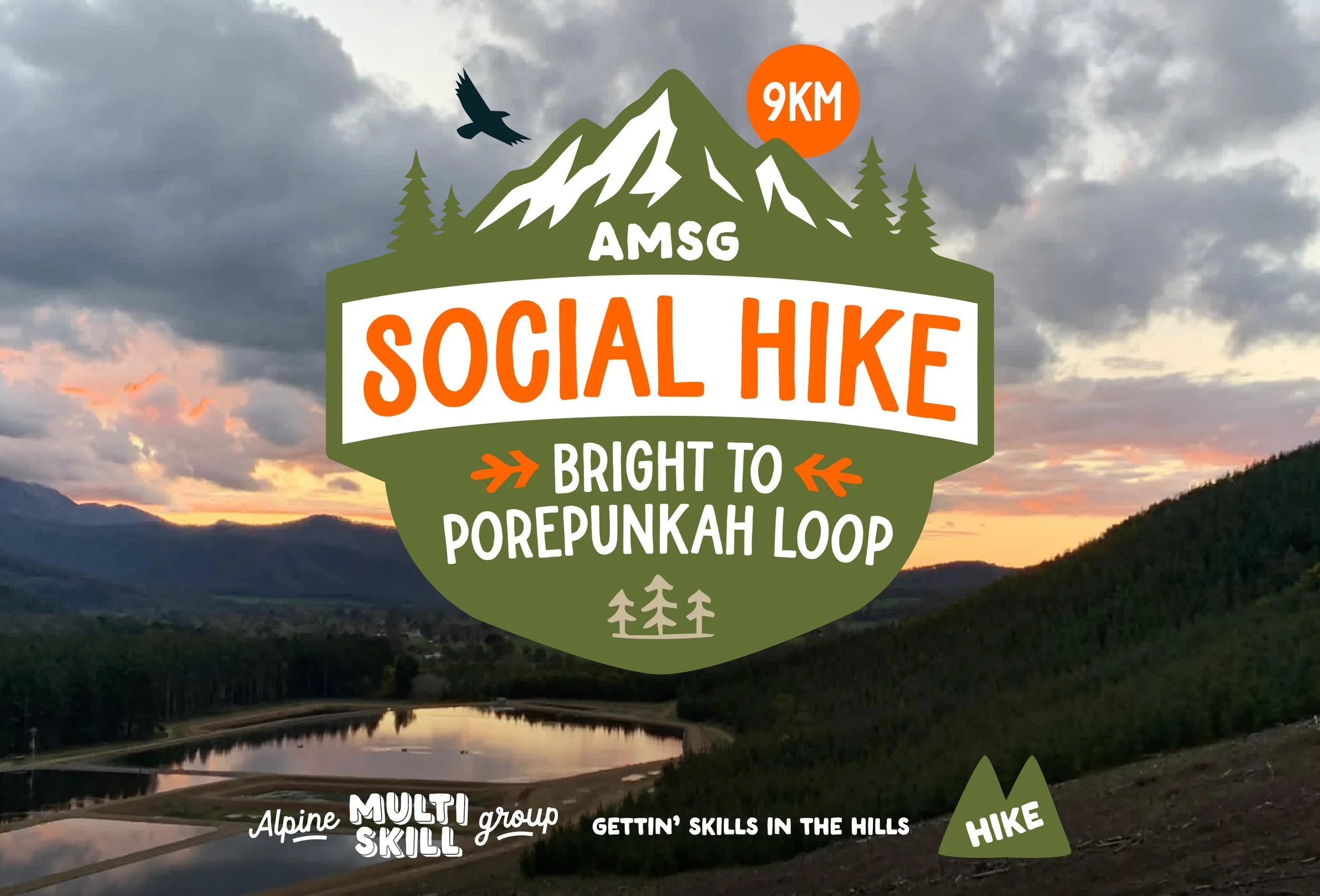 AMSG Social Hike – Bright to Porepunkah Loop