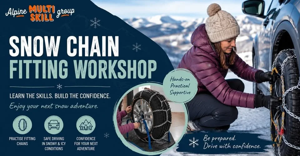 AMSG Micro Skills: Snow Chain Fitting and Safe Snow Driving Workshop