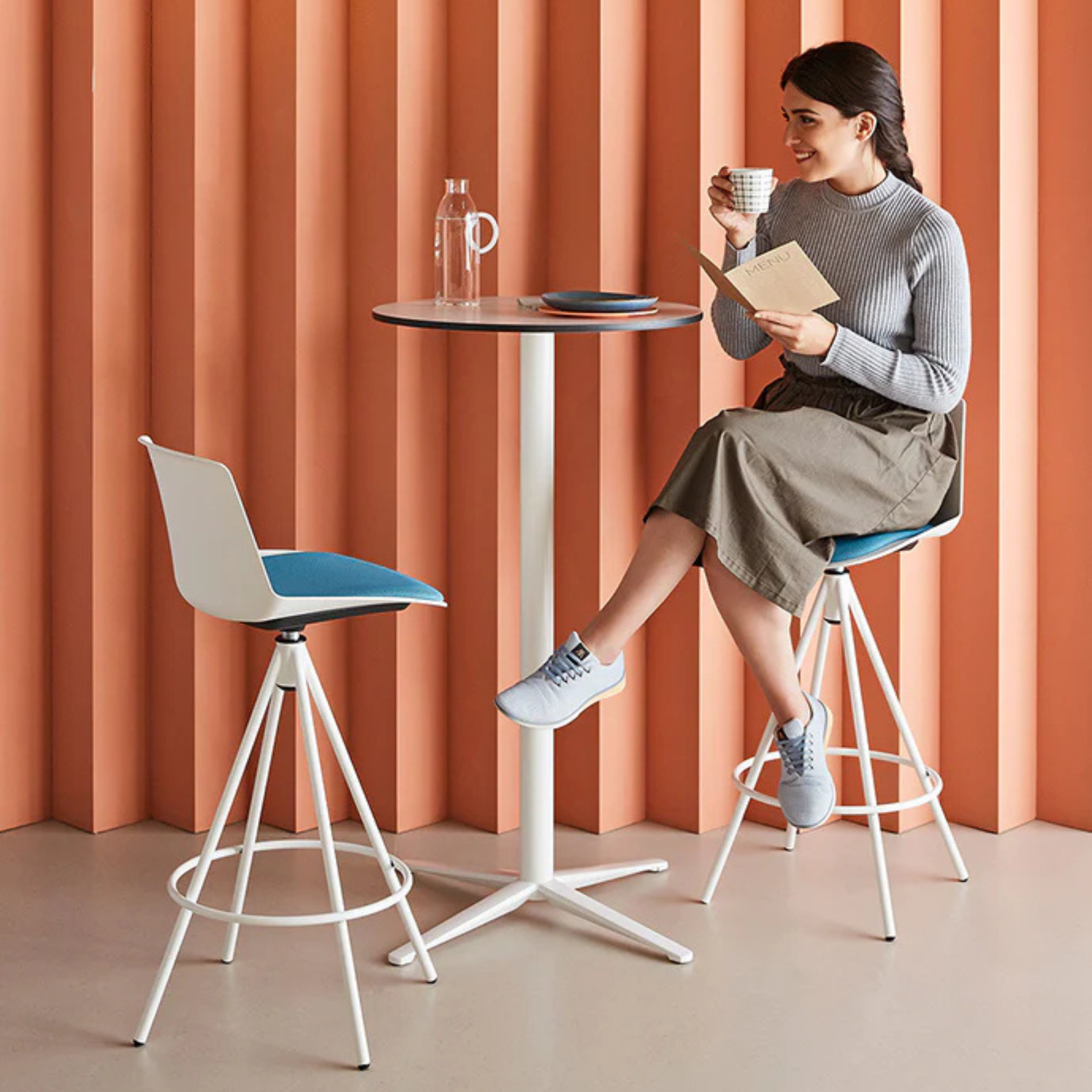 NOOM 40 Stool Winya Indigenous Commercial Furniture NOOM 40 Stool Winya Indigenous Commercial Furniture
