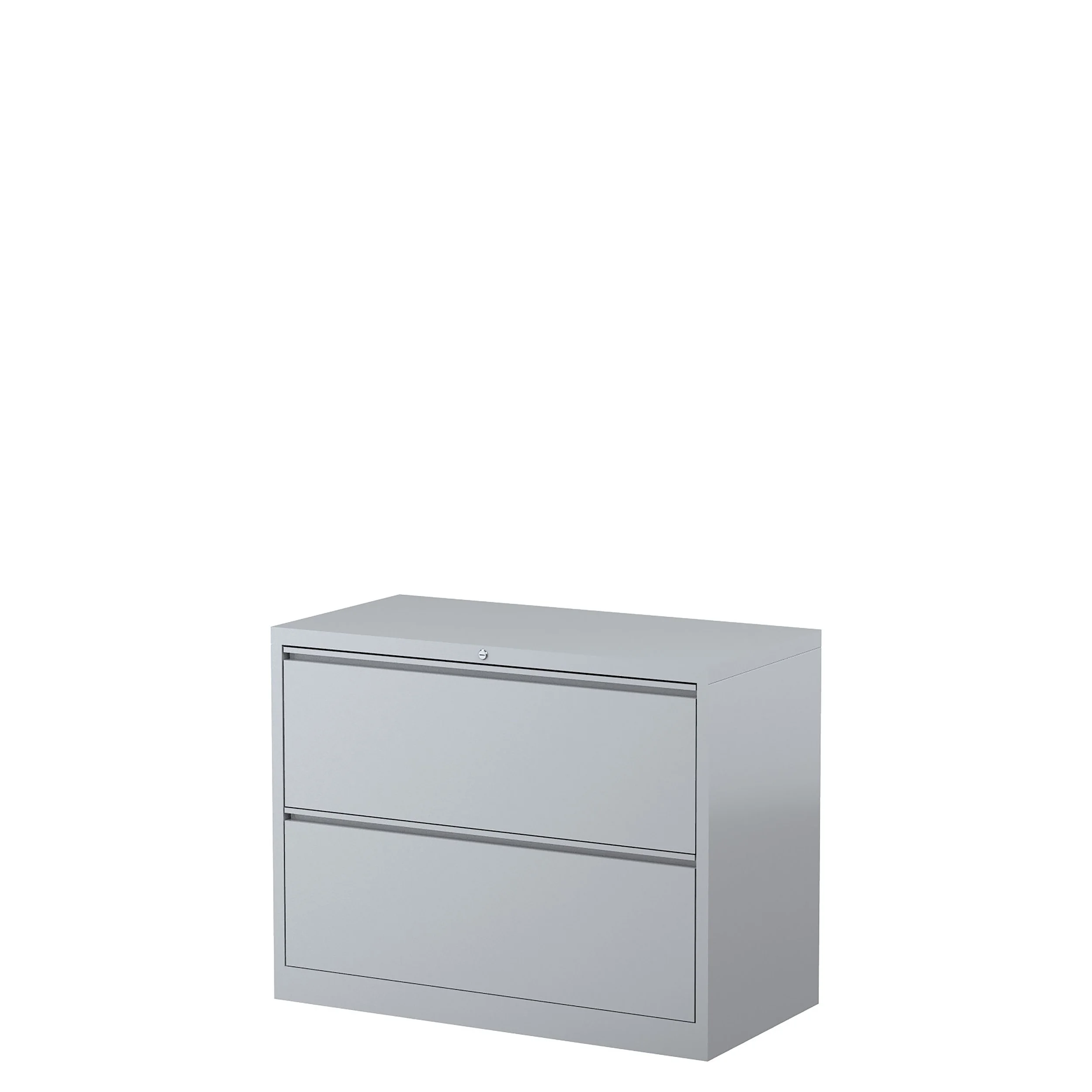 LF2SG_Lateral FIling Cabinet - 2 Drawer_710Hx915Wx463D_Silver Grey.jpg