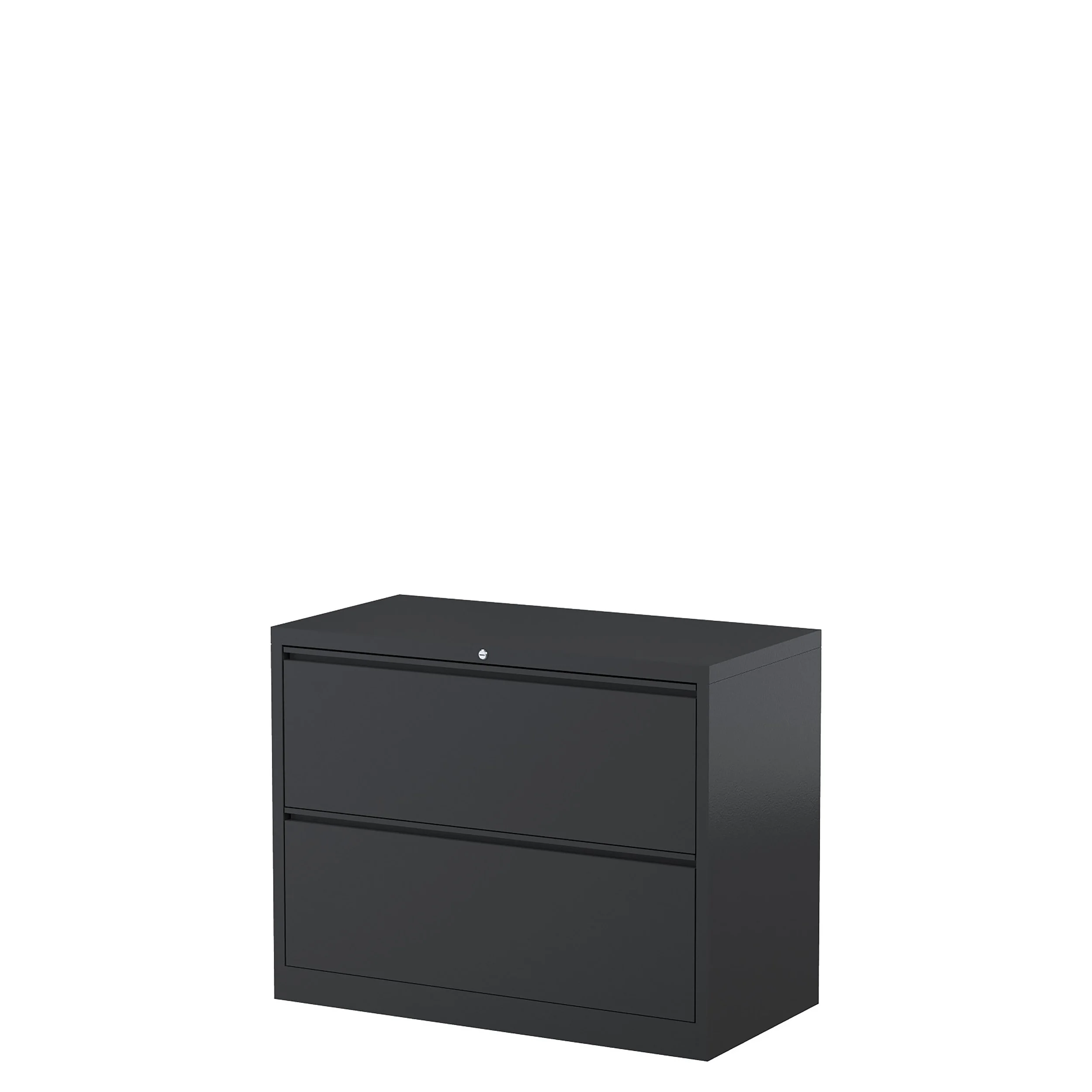 LF2GR_Lateral FIling Cabinet - 2 Drawer_710Hx915Wx463D_Graphite Ripple.jpg