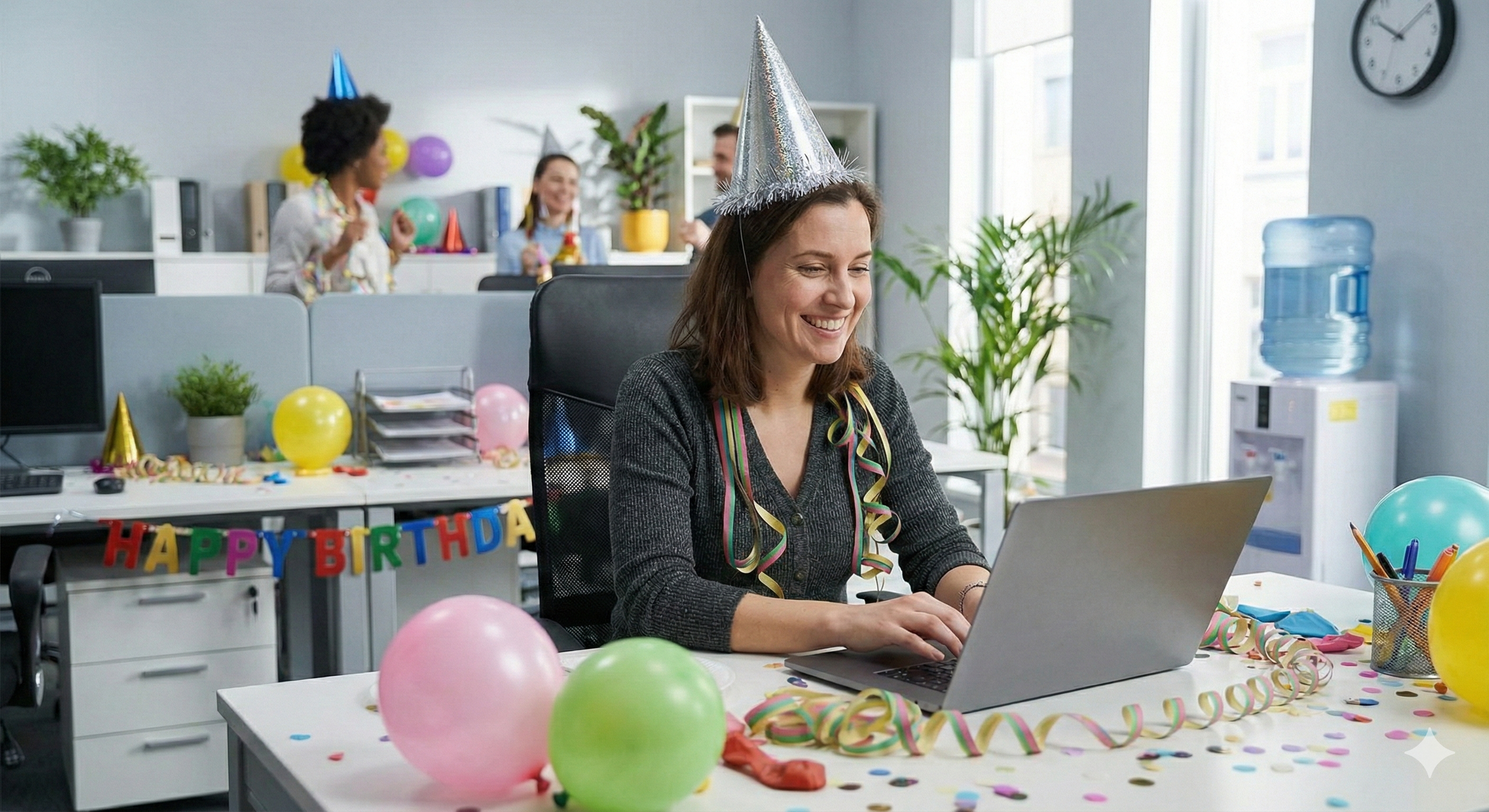 Instead of a party, we wrote a blog