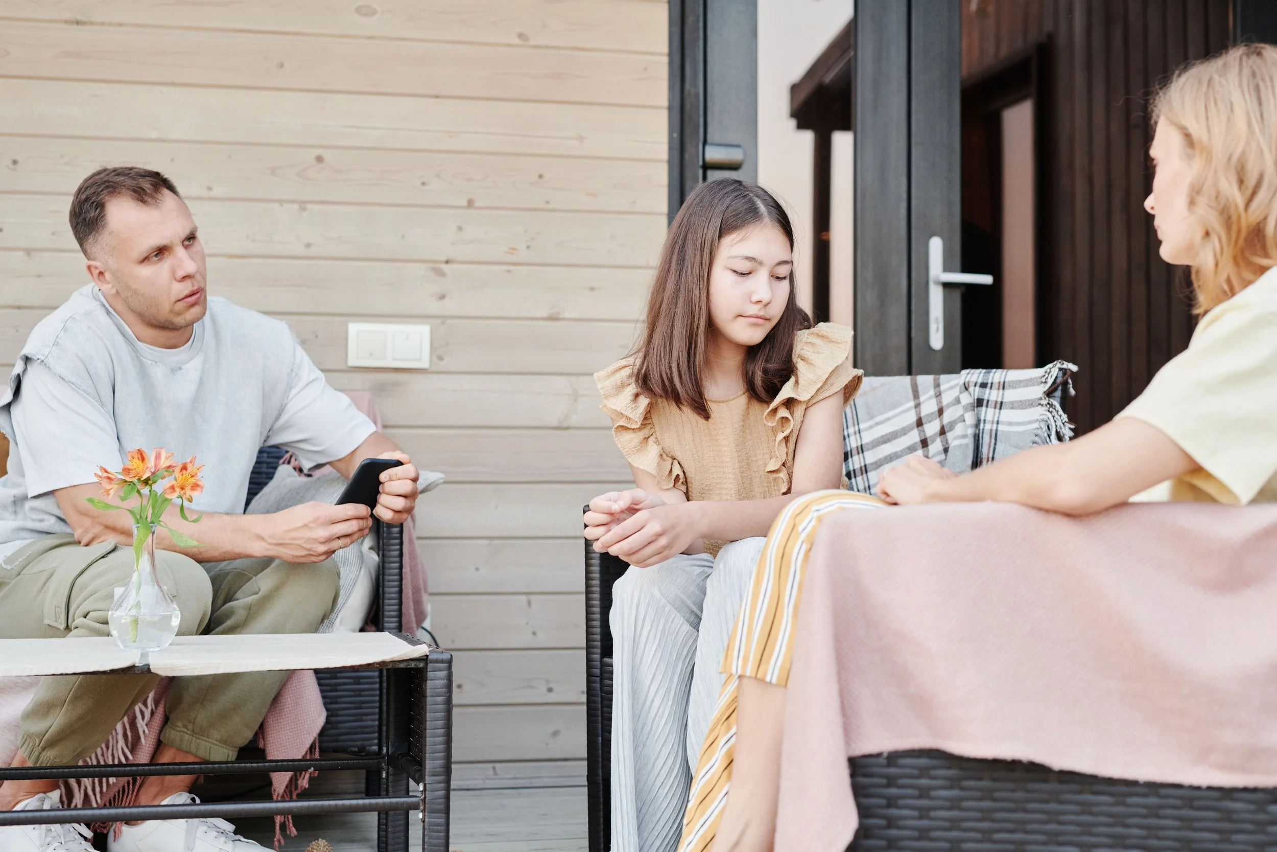 Disconnected family.