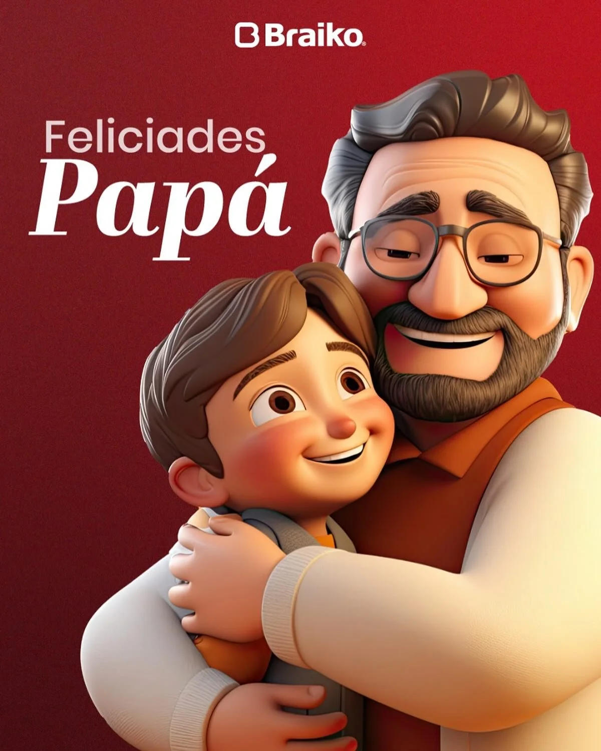En Braiko queremos reconocer a esos padres que son ejemplo de fortaleza, amor y dedicaci&oacute;n. A los que ense&ntilde;an con el coraz&oacute;n y gu&iacute;an con el alma.

Gracias por ser inspiraci&oacute;n constante para sus hijos y para el mundo