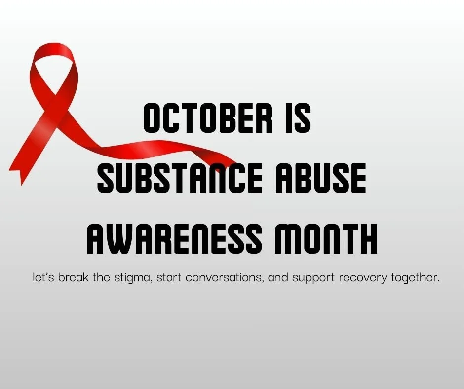 October is Substance Use Prevention Month. Did you know that nearly 21 million Americans struggle with substance use&mdash;but only about 10% receive treatment?
 Early conversations, education, and reducing stigma can make a huge difference.
 If you 