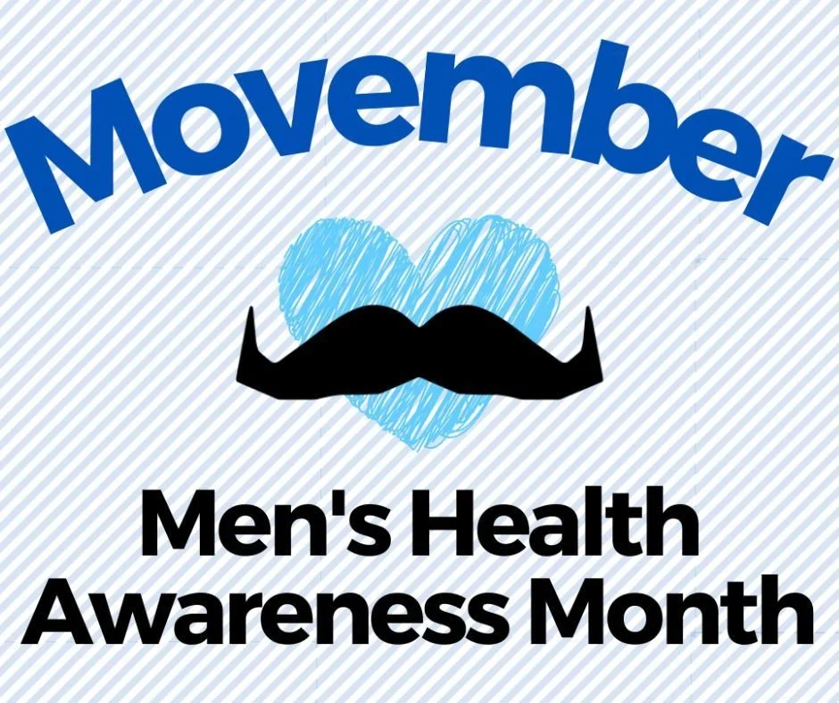 November is also known as Movember &mdash; a global movement focused on shining light on men&rsquo;s health and well-being, especially mental health + suicide prevention.

So many dads, uncles, coaches, teachers, brothers, and teen boys carry stress 