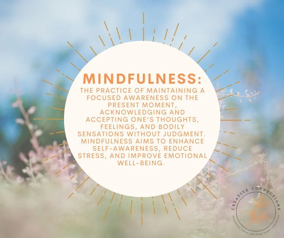 Mindfulness connects the dots between your physical, emotional, and spiritual well-being. By focusing on the present moment and acknowledging your thoughts and feelings without judgment, you create space for healing and growth. Practice mindfulness d