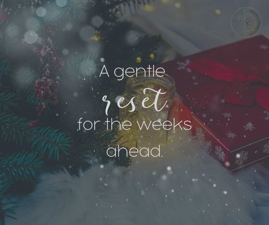 As we move deeper into December, many of us feel the rhythm of the month shifting &mdash; schedules get fuller, emotions can feel more layered, and the pace often becomes harder to manage. This is a good moment to pause and check in with yourself.
Wh