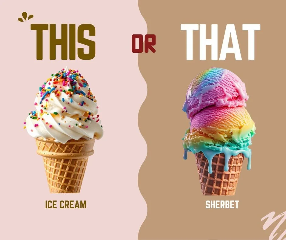 Okay, fun question first: Ice cream or sherbet (Comment your pick!)

Now here&rsquo;s a little &ldquo;did you know&rdquo; that&rsquo;s actually pretty helpful:

When someone is feeling overwhelmed, anxious, upset, or emotionally &ldquo;all over the p