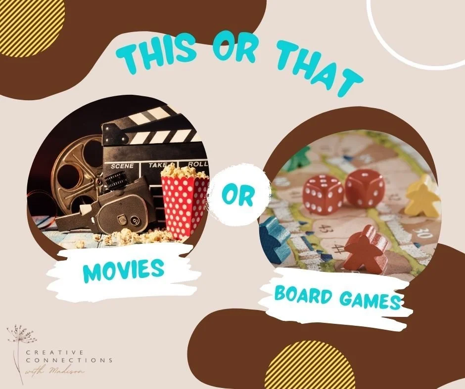 Friday Family Connection: Are you more of a game night family or a movie night family?

Game Night can bring laughter, teamwork, and a little friendly competition.
Movie Night creates a cozy moment to slow down and relax together.

Both can be great 