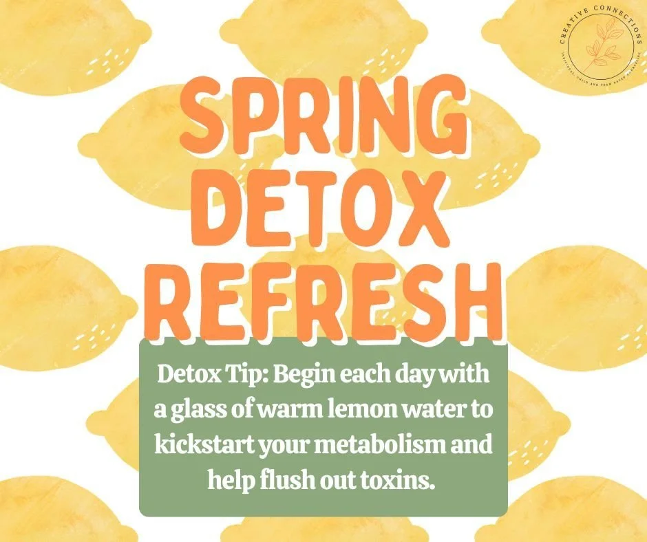 Spring is the perfect time to rejuvenate your mind, body, and spirit! Start your detox journey by incorporating more seasonal fruits and vegetables into your diet for a natural cleanse. Try adding a morning smoothie packed with spinach, kale, and fre