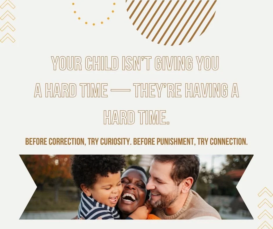 Sometimes children aren&rsquo;t giving you a hard time &mdash; they&rsquo;re having a hard time.

There&rsquo;s an important difference between the two, and that difference changes how we respond as adults.

When kids feel overwhelmed, frustrated, an