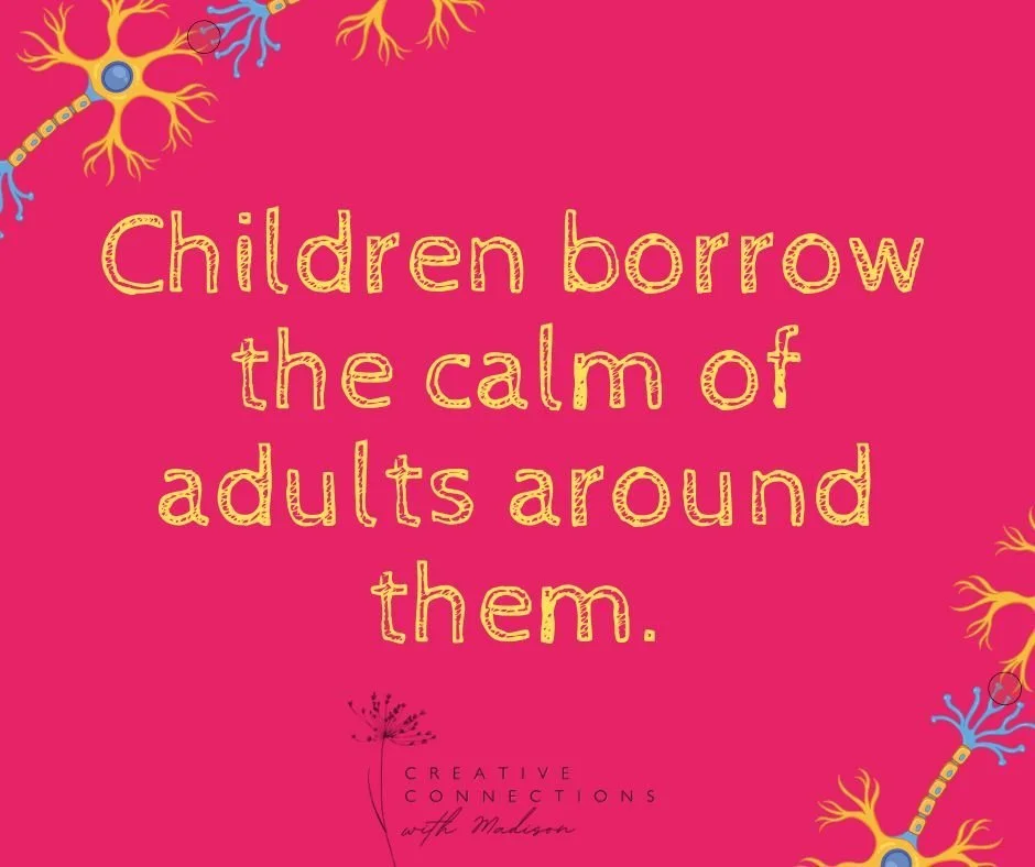 There&rsquo;s a reason children often calm down when a trusted adult stays calm.

Our brains contain something called mirror neurons &mdash; brain cells that help us learn by observing others. They allow us to &ldquo;mirror&rdquo; the emotions, tone,