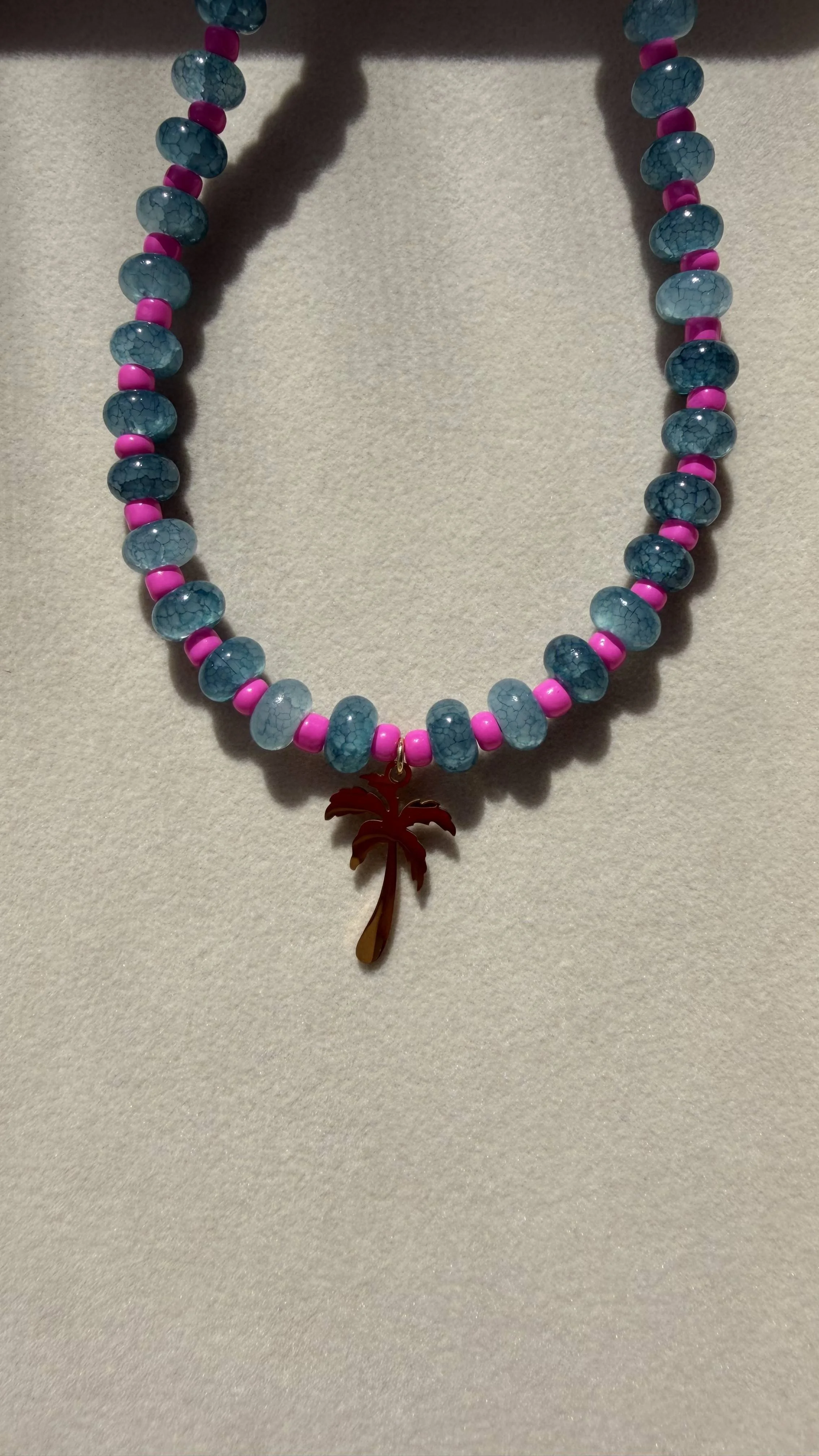 Ocean Pink Palm