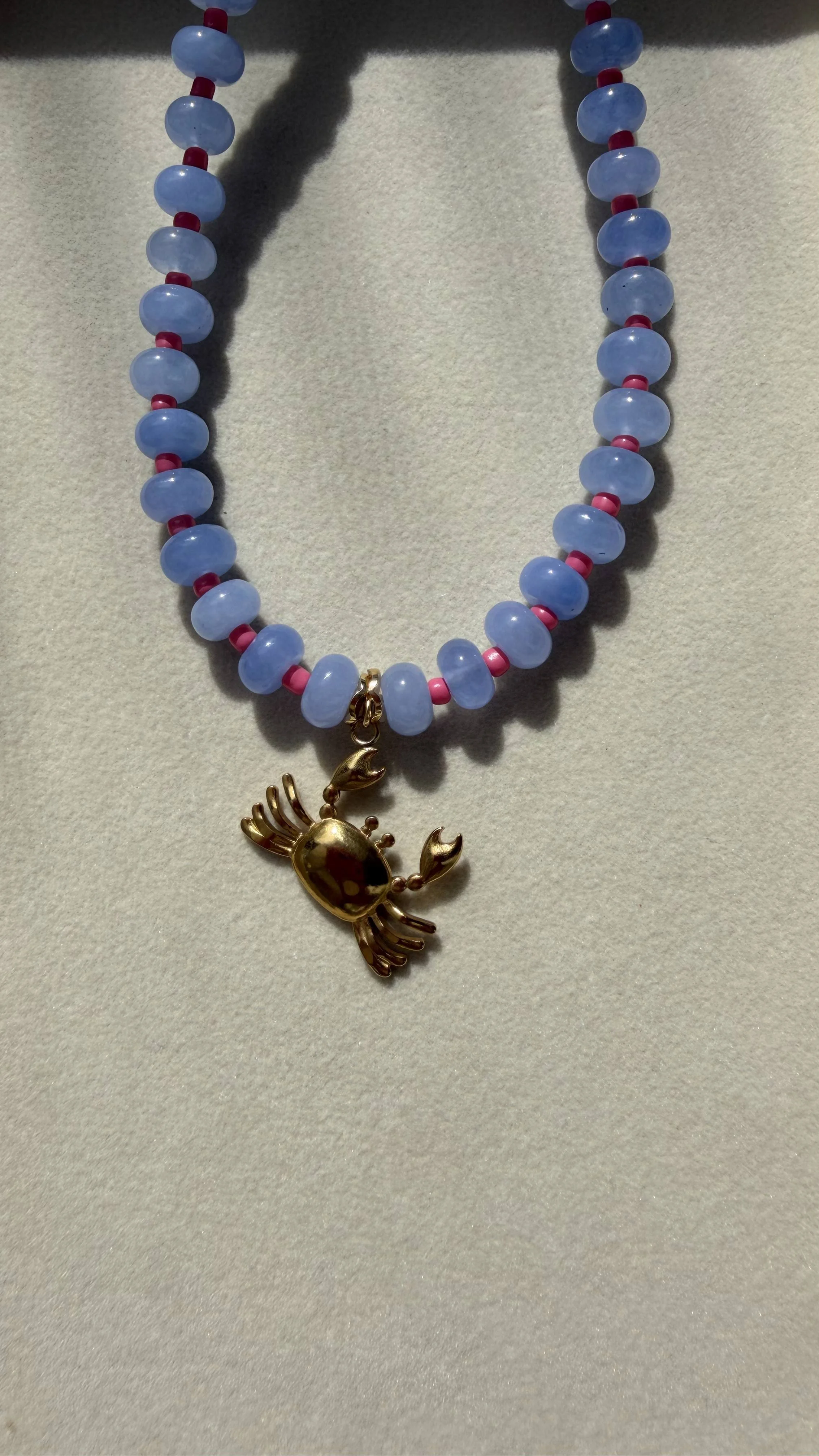 Blue Pink Crab