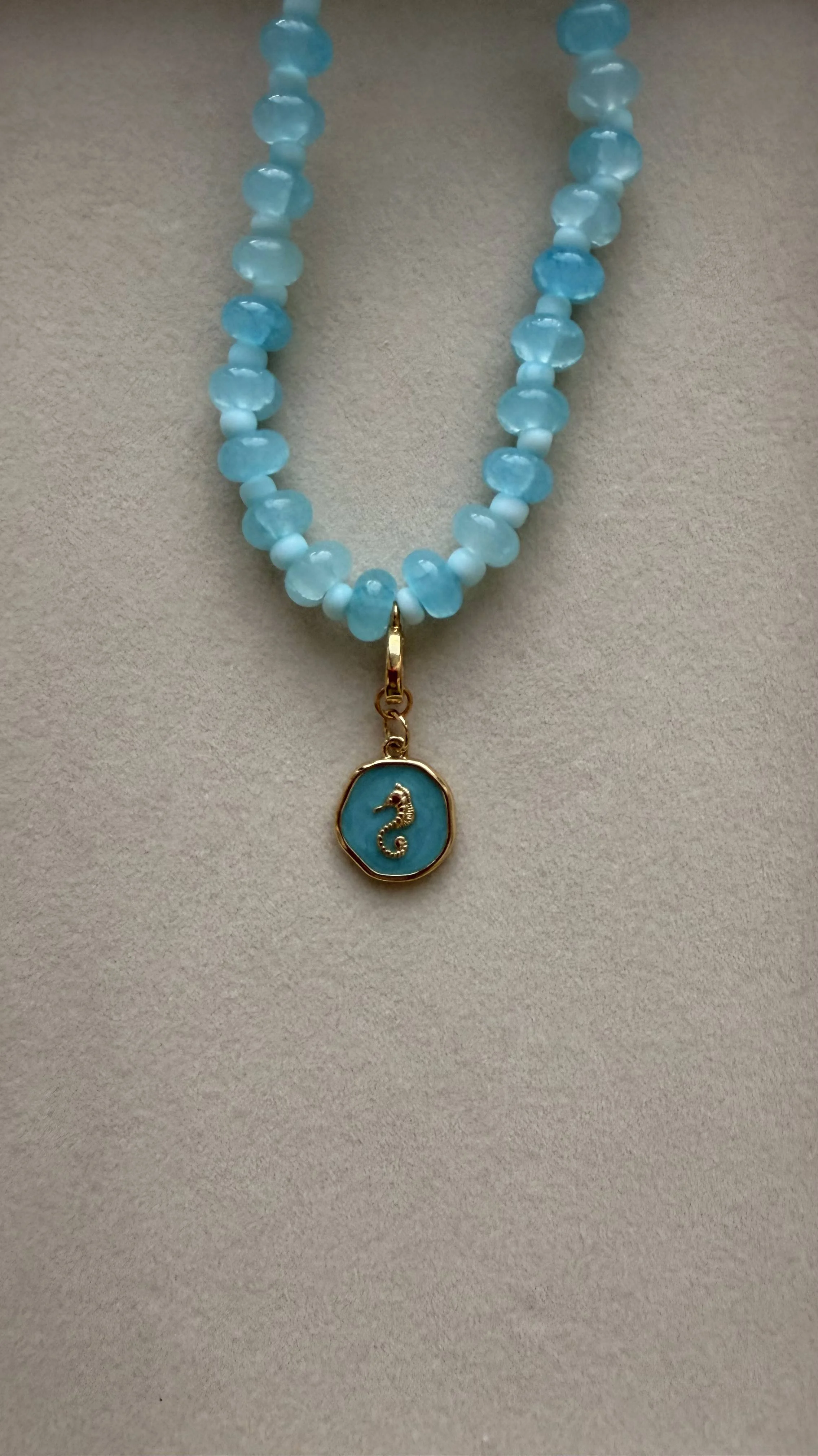 Aqua Seahorse