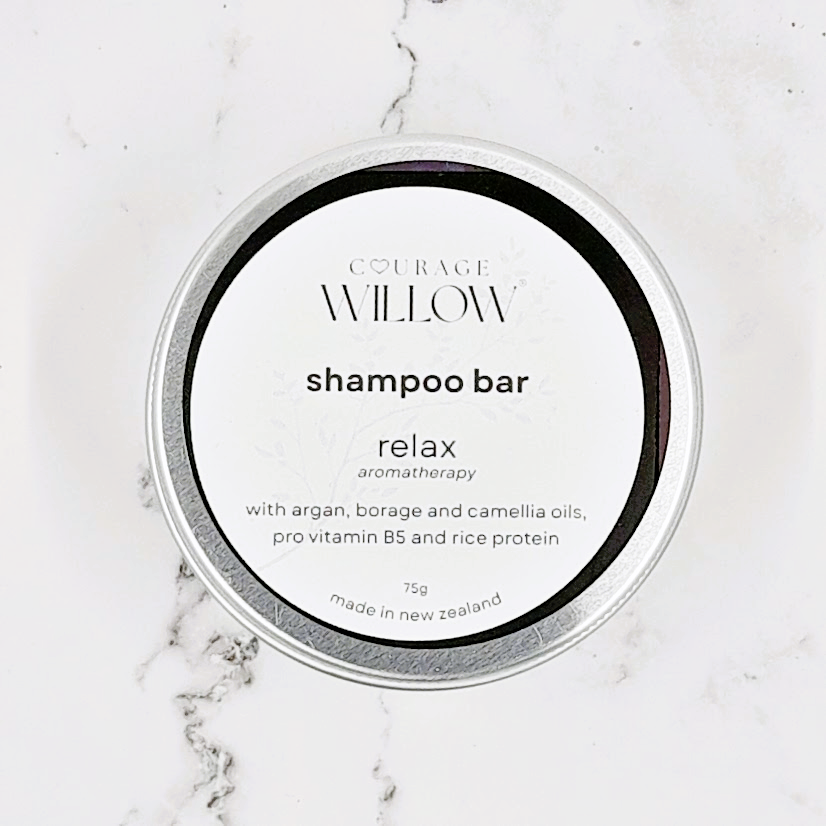 relax aromatherapy shampoo bar