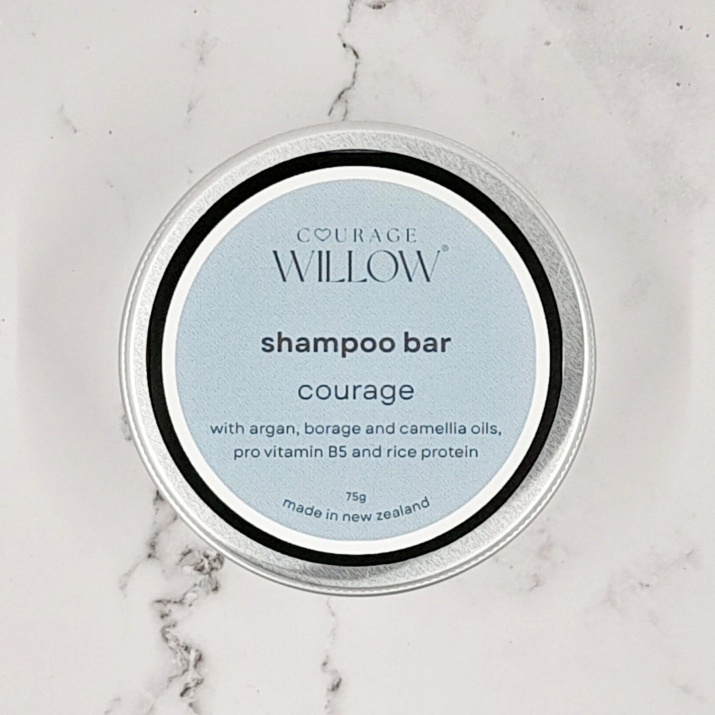 courage shampoo bar