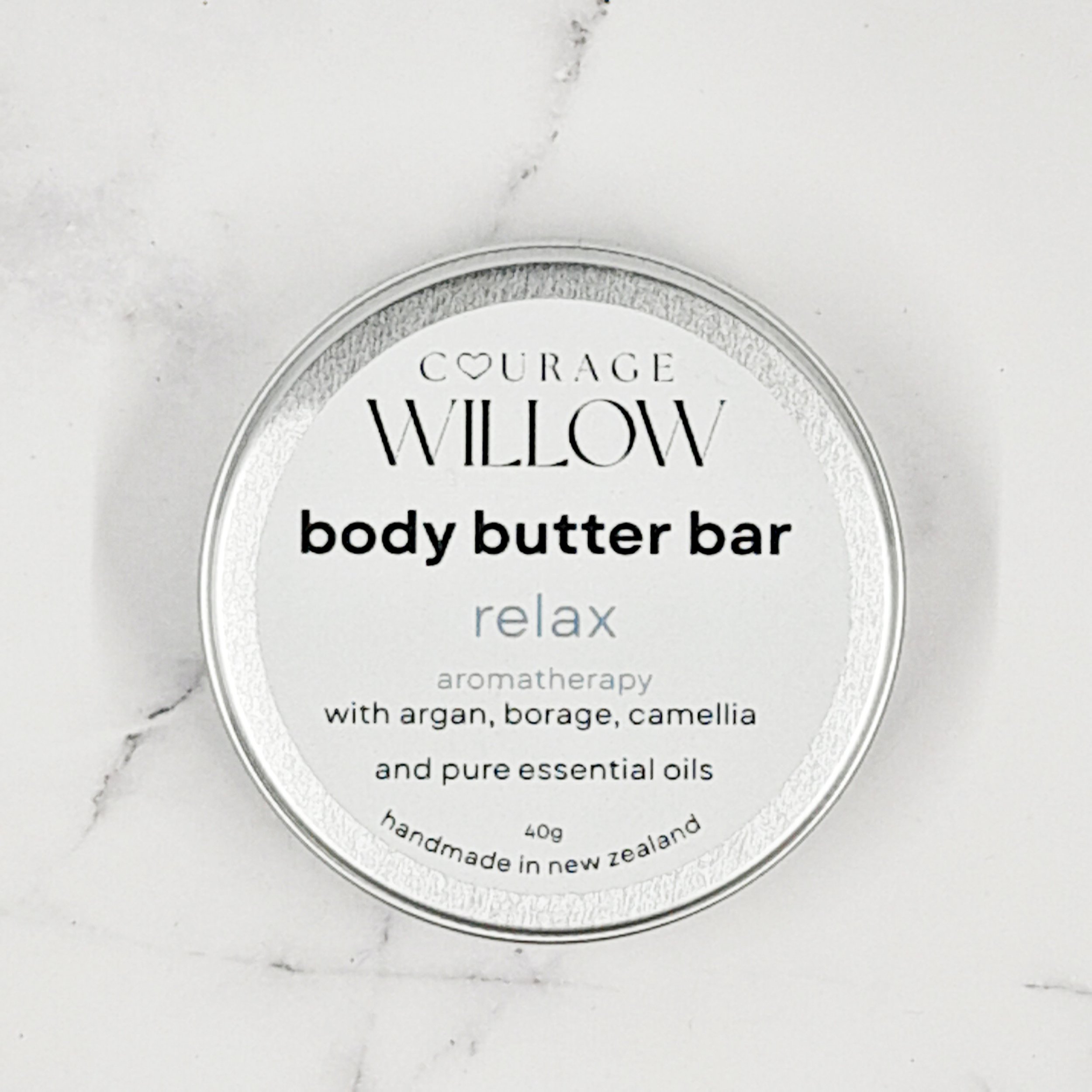 relax aromatherapy body butter bar