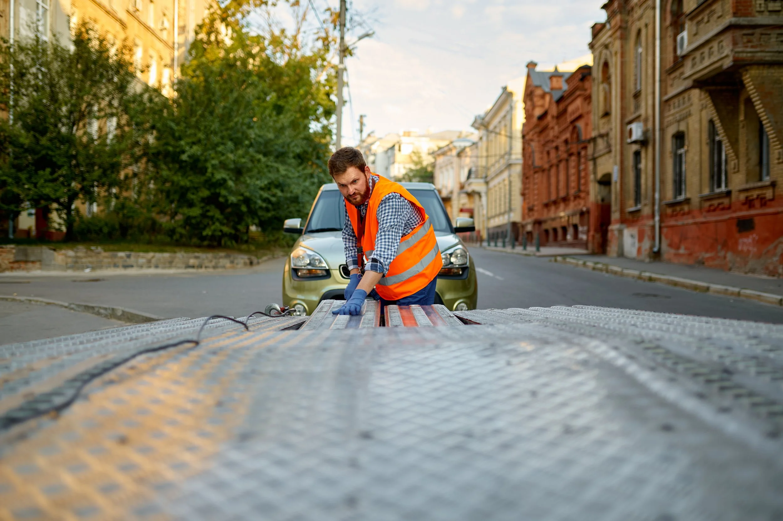 Using Construction Mats to Protect Existing Pavement During Projects